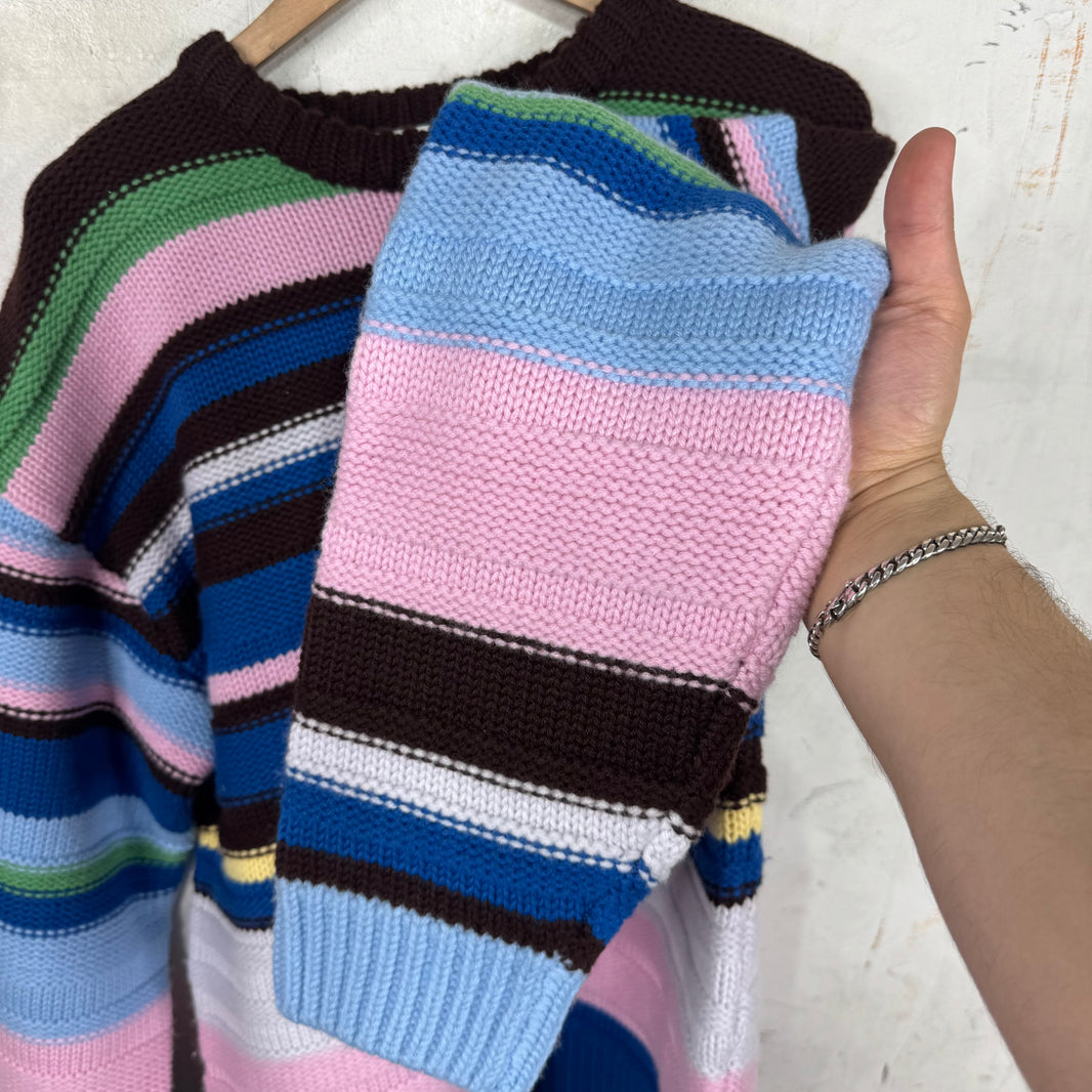 JW Anderson Striped Heavy Knit Sweater