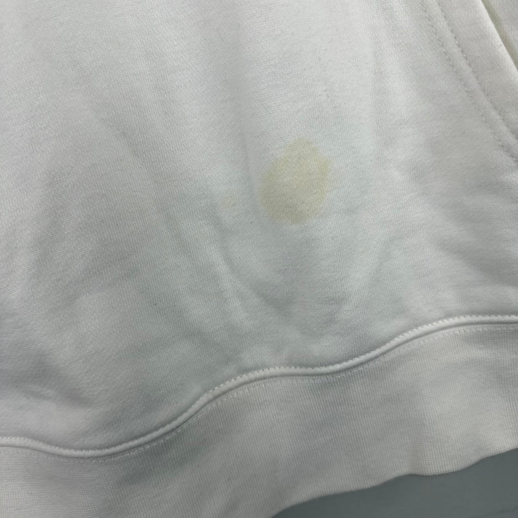 CDG White Logo Hoodie