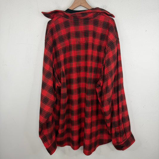 Balenciaga Trompe L'oeil Flannel Longsleeve T-Shirt