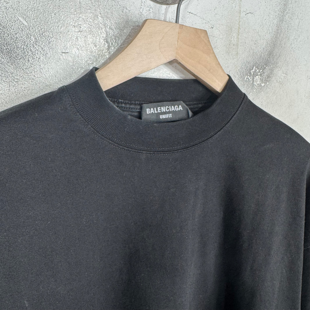 Balenciaga Tab Logo T-Shirt