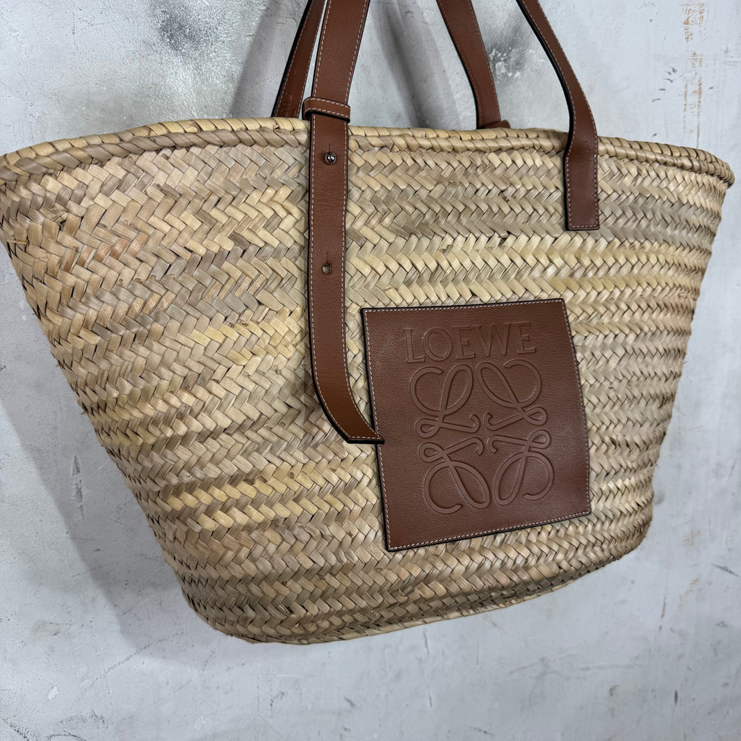 Loewe Woven Basket Tote
