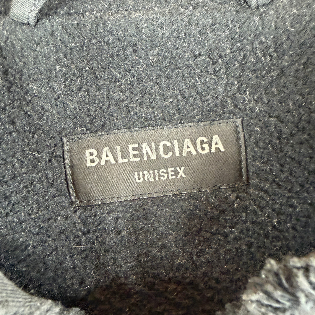 Balenciaga Cotton Hooded Bomber Jacket