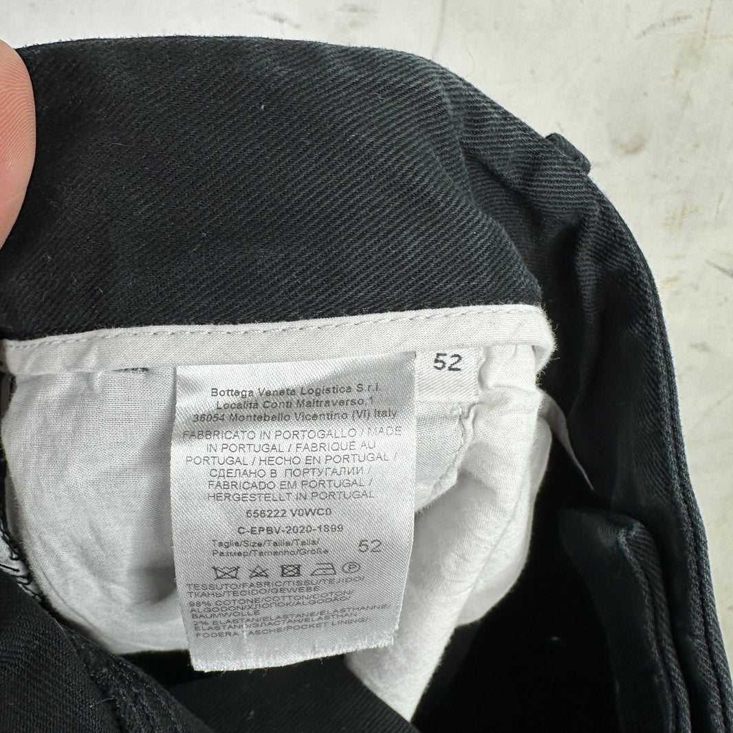 Bottega Veneta Black Twill Trousers