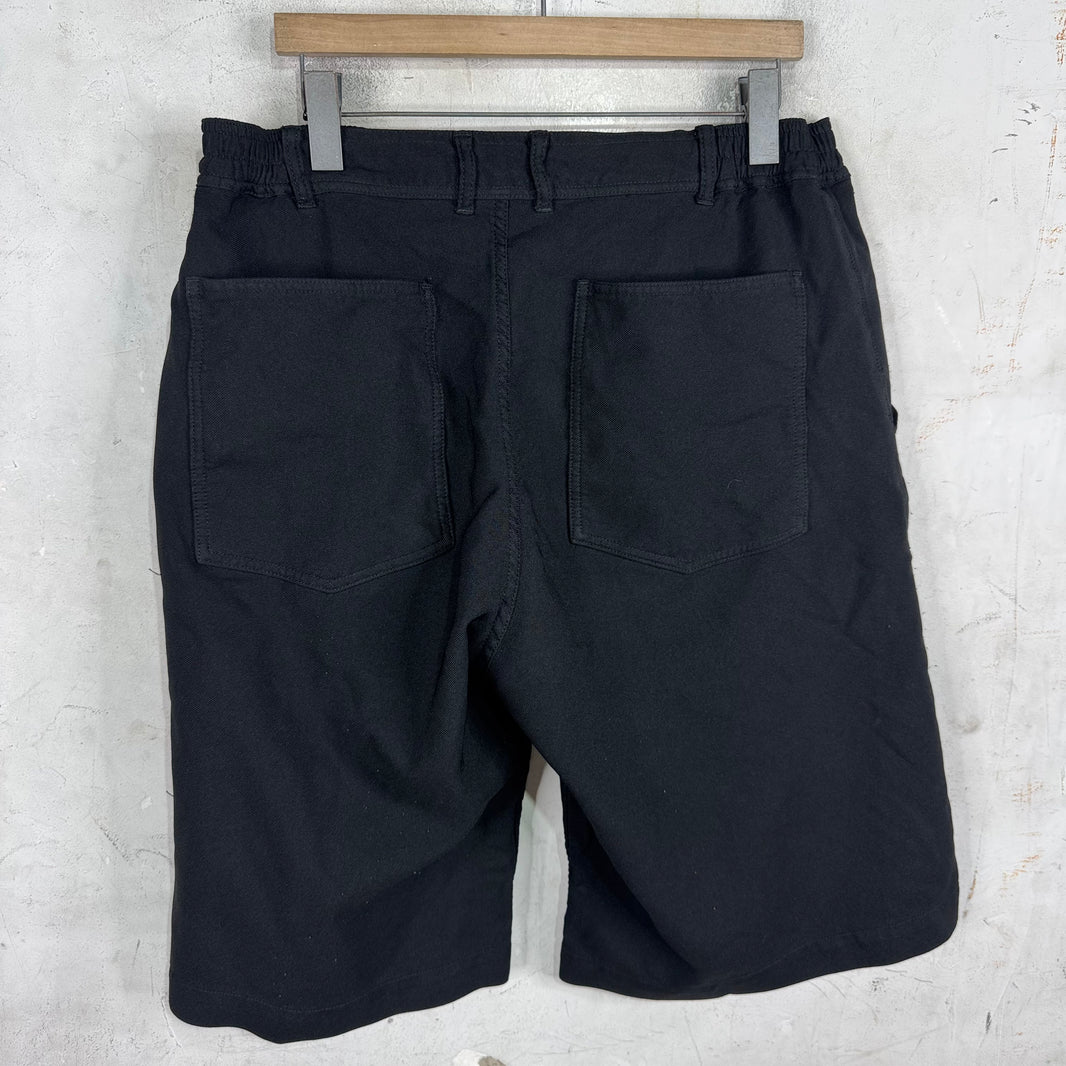 CDG HD Elastic Waist Polyester Shorts