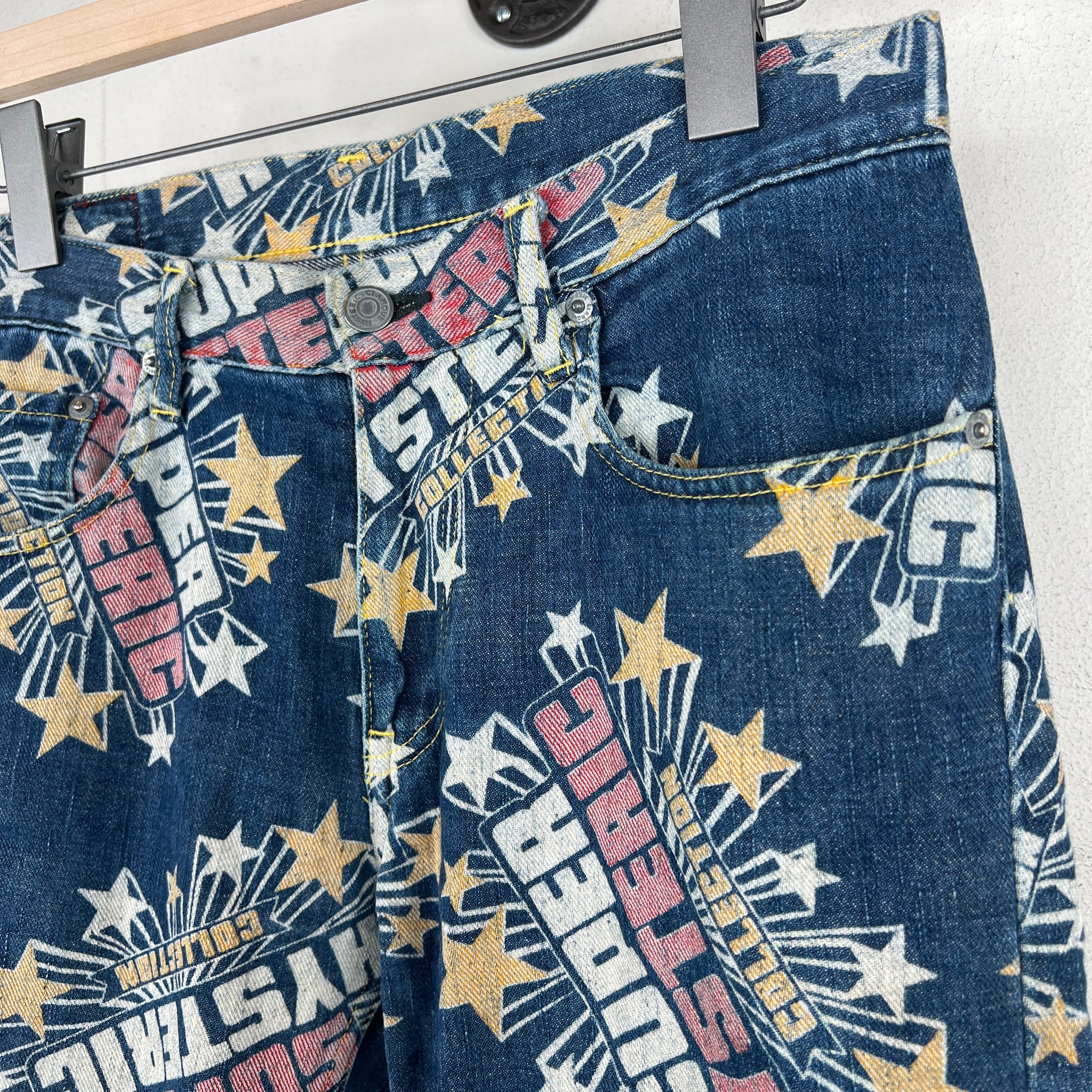 Hysteric Glamour Super Hysteric All Over Jeans