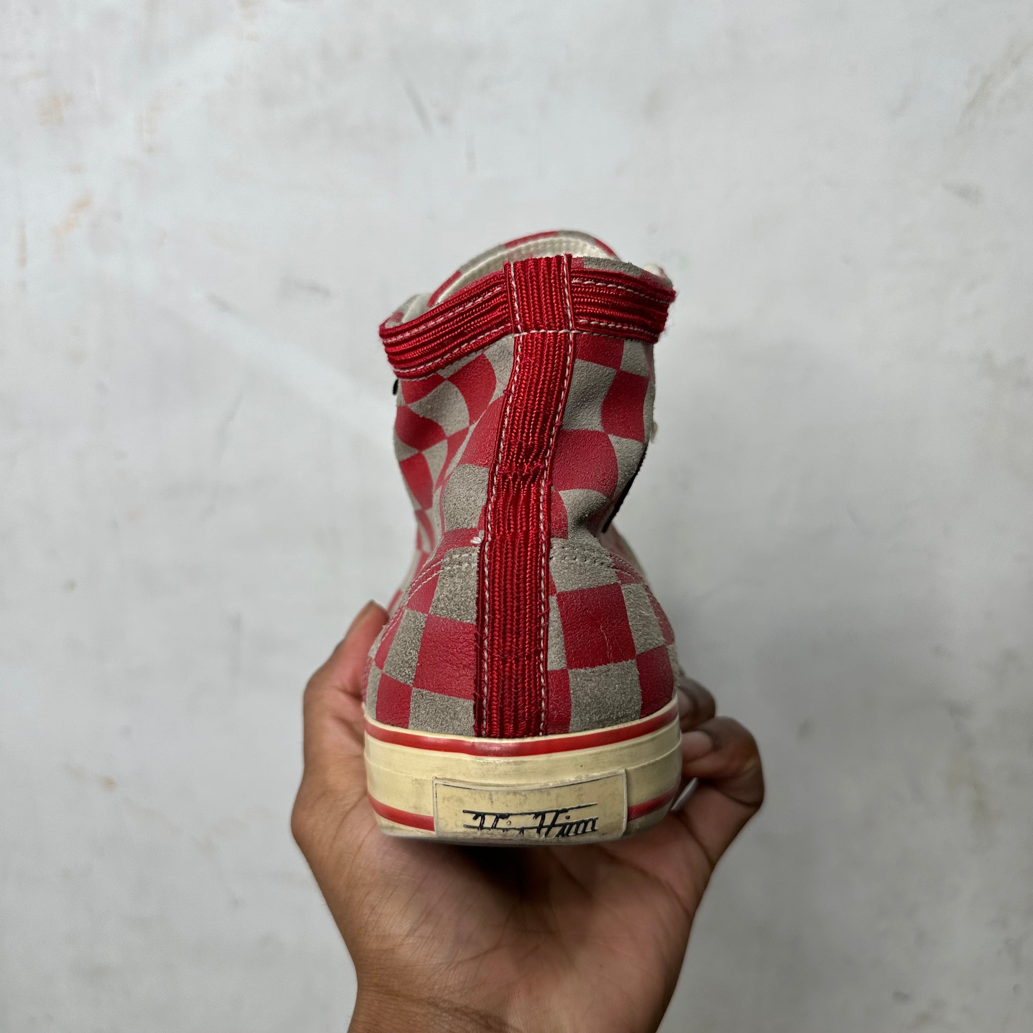 Visvim Checkered Hi Trainer