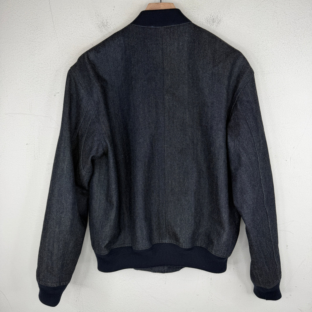 Loro Piana Denim Bomber Jacket