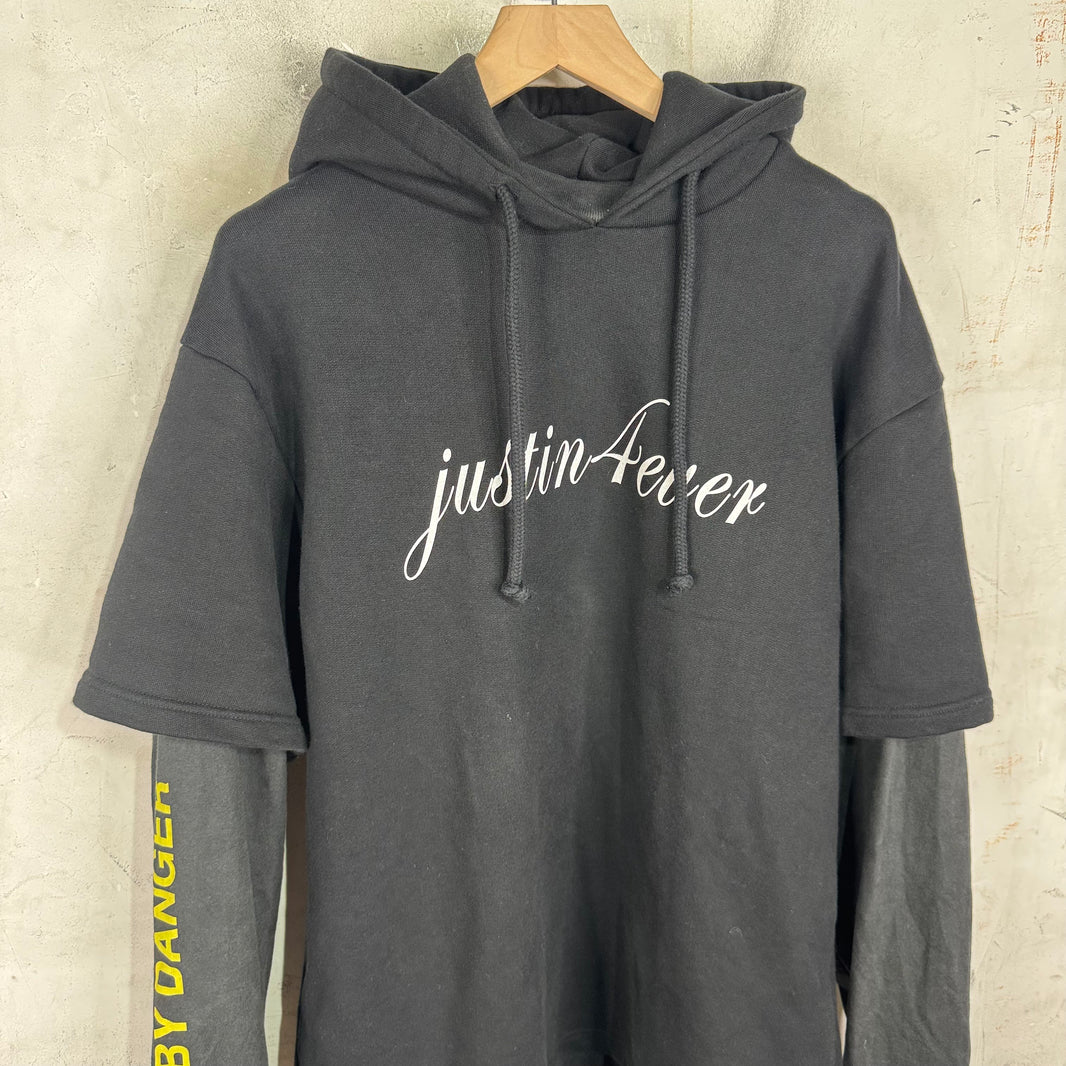 Vetements Justin4Ever Layered Hoodie