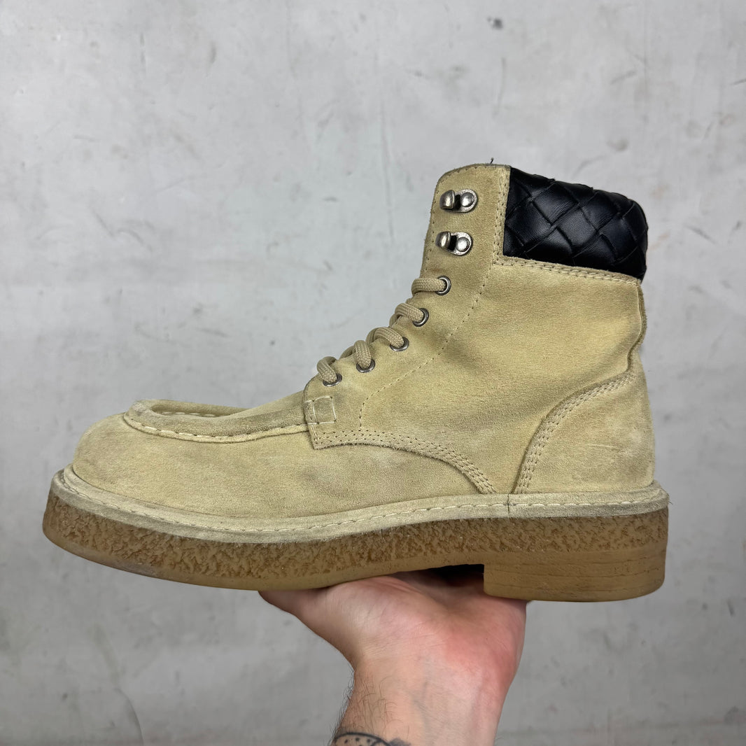 Bottega Veneta Suede Haddock Boots