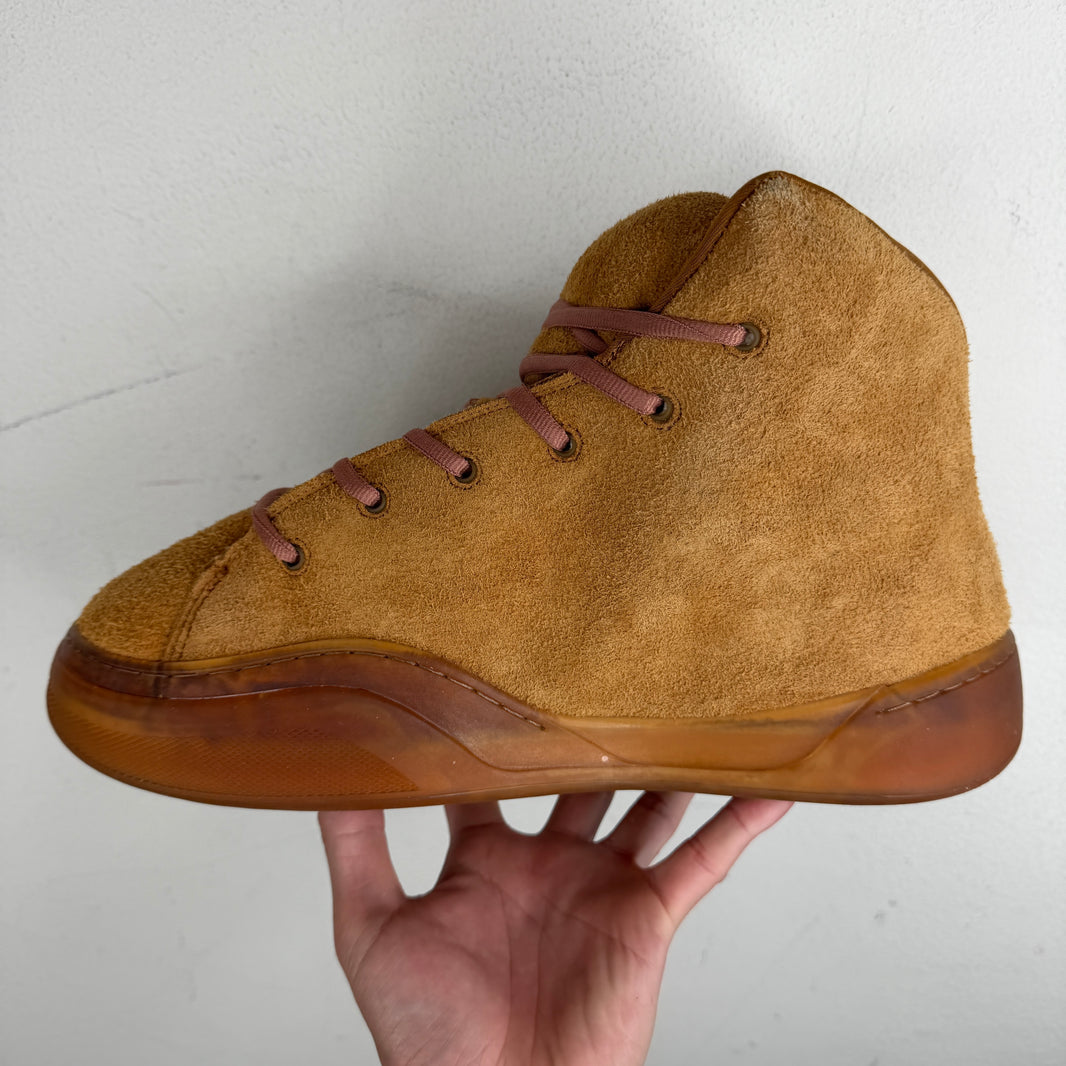 ERL Tan Hightop Vamp Sneaker