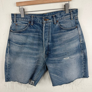 Celine Cut-Off Jean Shorts