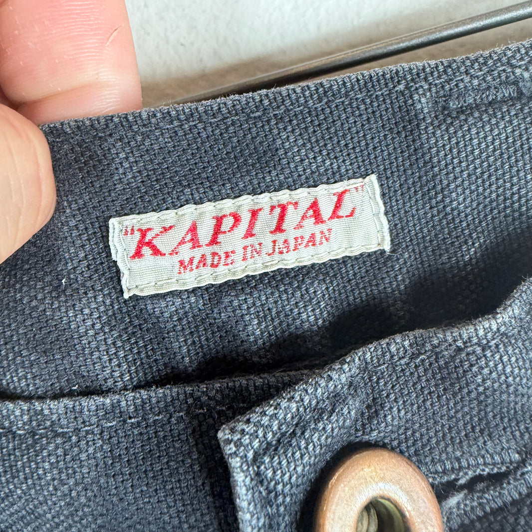 Kapital Black Cargo Jeans