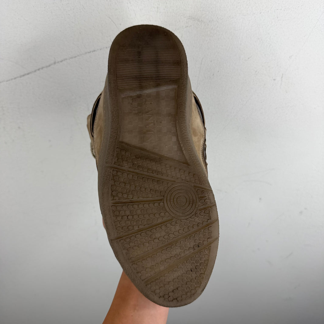 Lanvin Beige Curb Sneakers