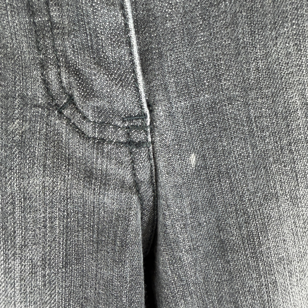 Balmain Skinny Low Rise Zipper Jeans