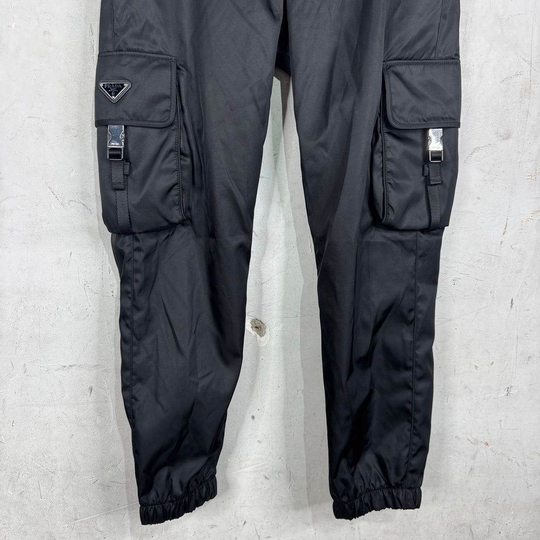 Prada Re-Nylon Buckle Cargo Pant