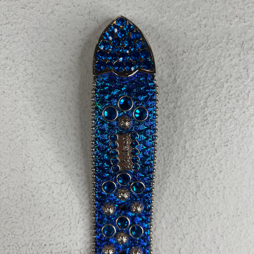 BB Simon Blue/Purple Holographic Belt