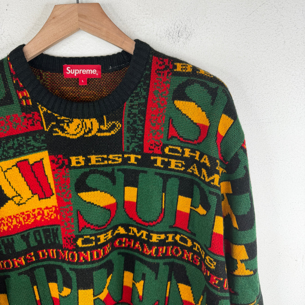 Supreme Scarf Sweater