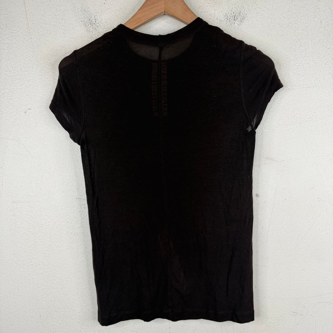 Rick Owens Oxblood Level T-Shirt
