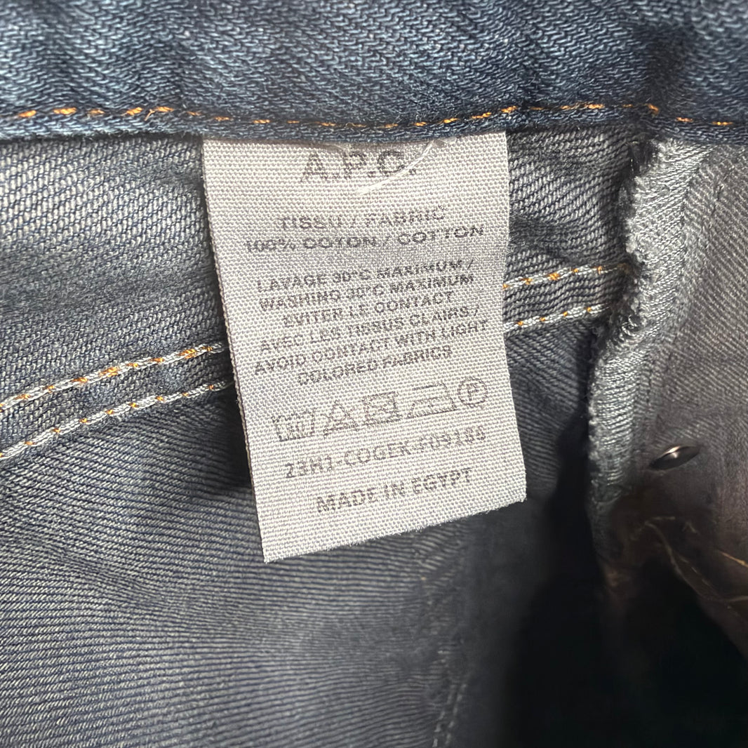 APC Dark Wash Elle Jeans