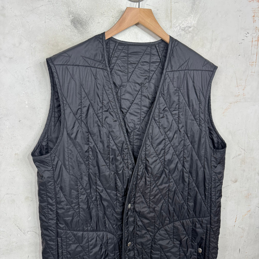 Rick Owens Quilted Snap Vest