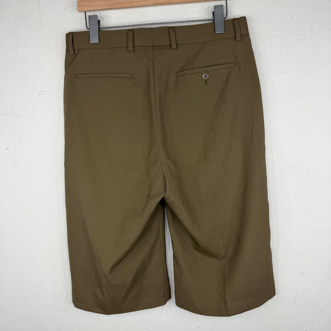 424 Long Wool Shorts