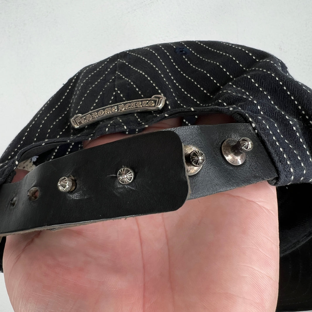 Chrome Hearts Pinstripe Dagger Hat