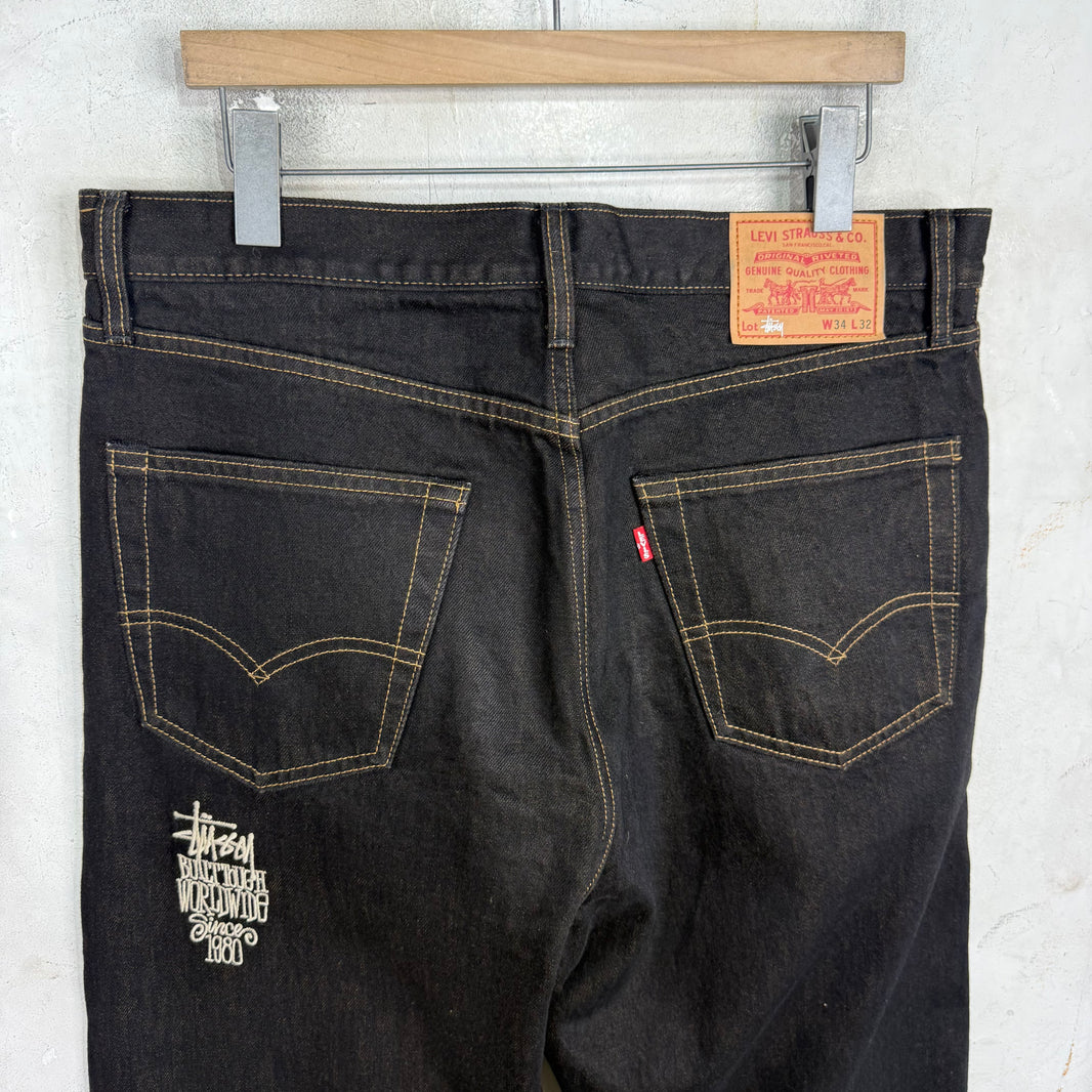 Levi's x Stussy Black Jeans