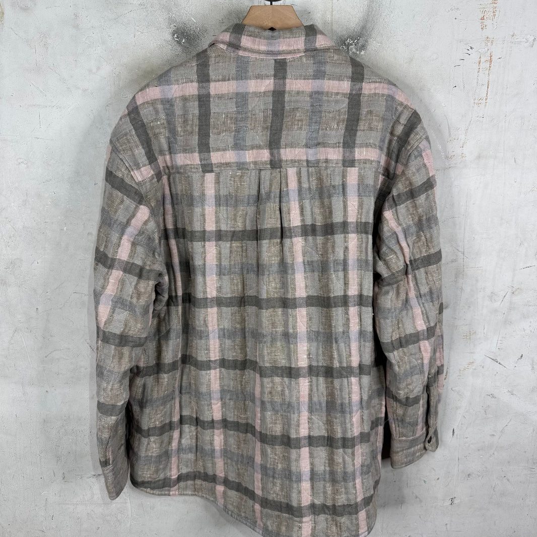 Our Legacy x Stussy Quilted Flannel