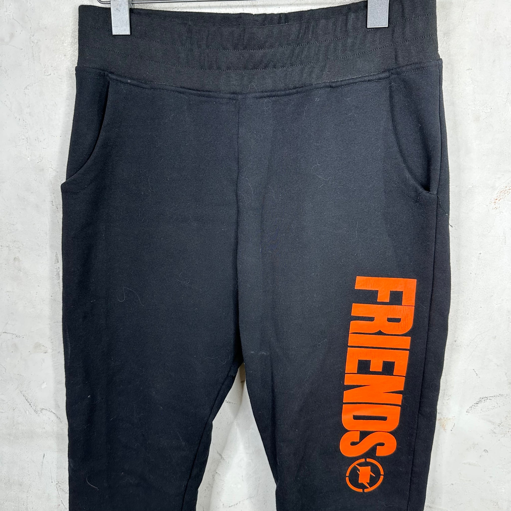 Vlone x Fragment Black Sweatpants