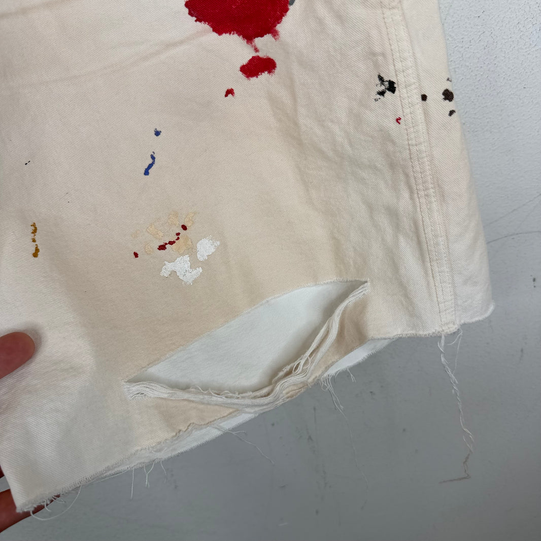 Gallery Dept White Flea Carpenter Shorts
