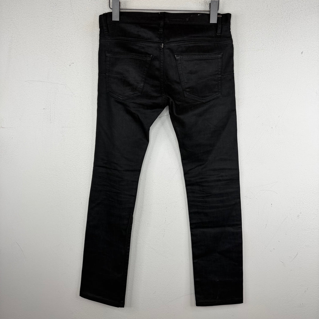 Dior Altered Wax Skinny Jeans