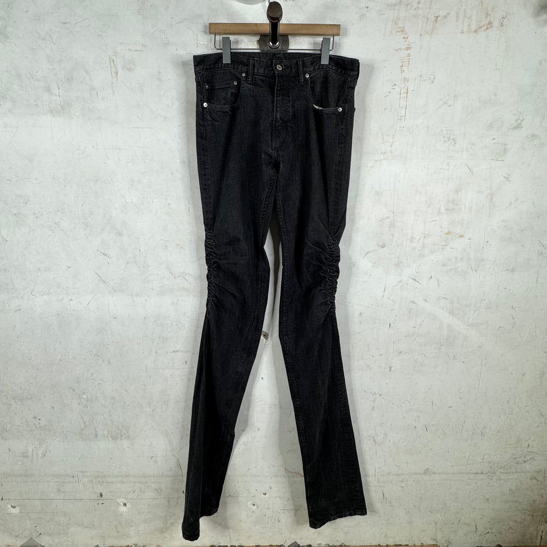 VLONE Black Stack Runway Jeans