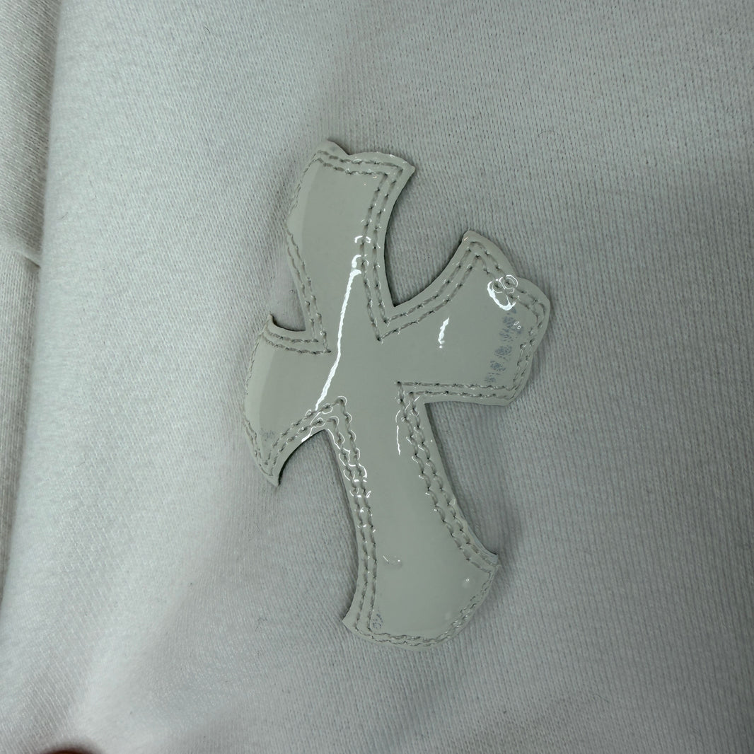 Chrome Hearts White 22 Patch Sweater