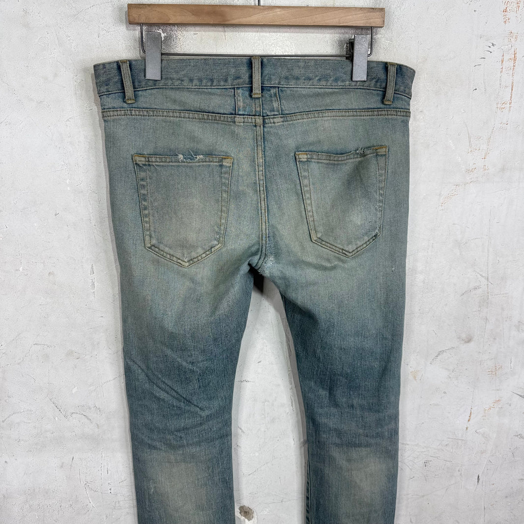 Saint Laurent D02 Crash Denim