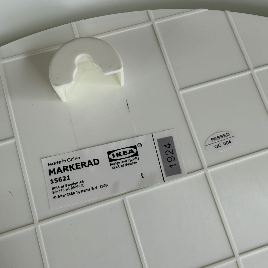 Off White Temporary Large Clock