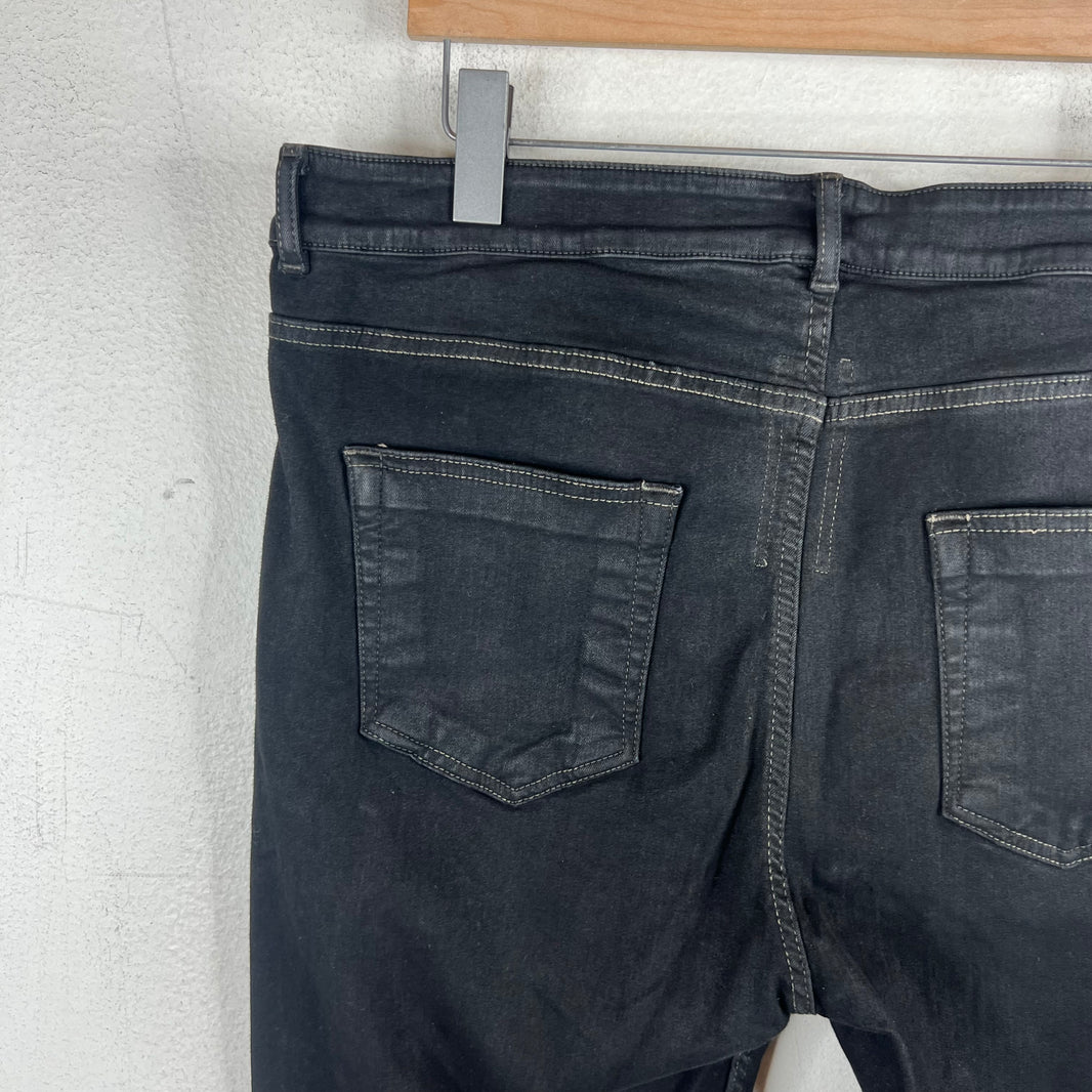 DRKSHDW Waxed Detroit Jeans