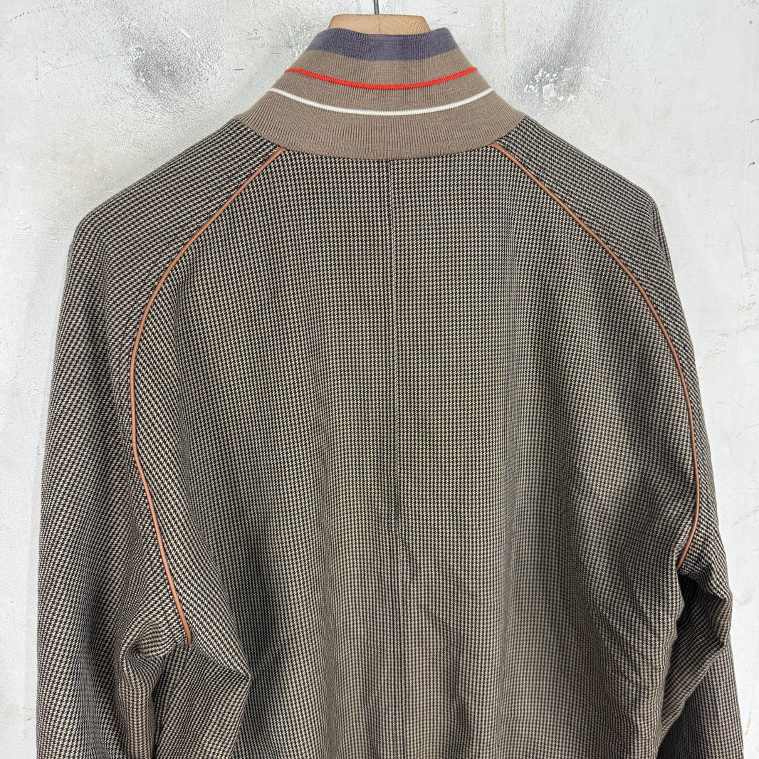 Wales Bonner Houndstooth Track Jacket