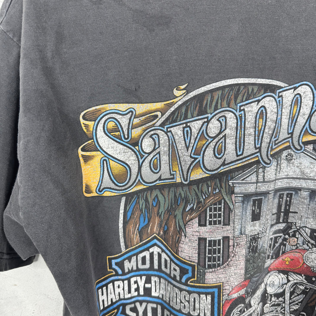 Vintage Harley Davidson Savannah Eagle T-Shirt