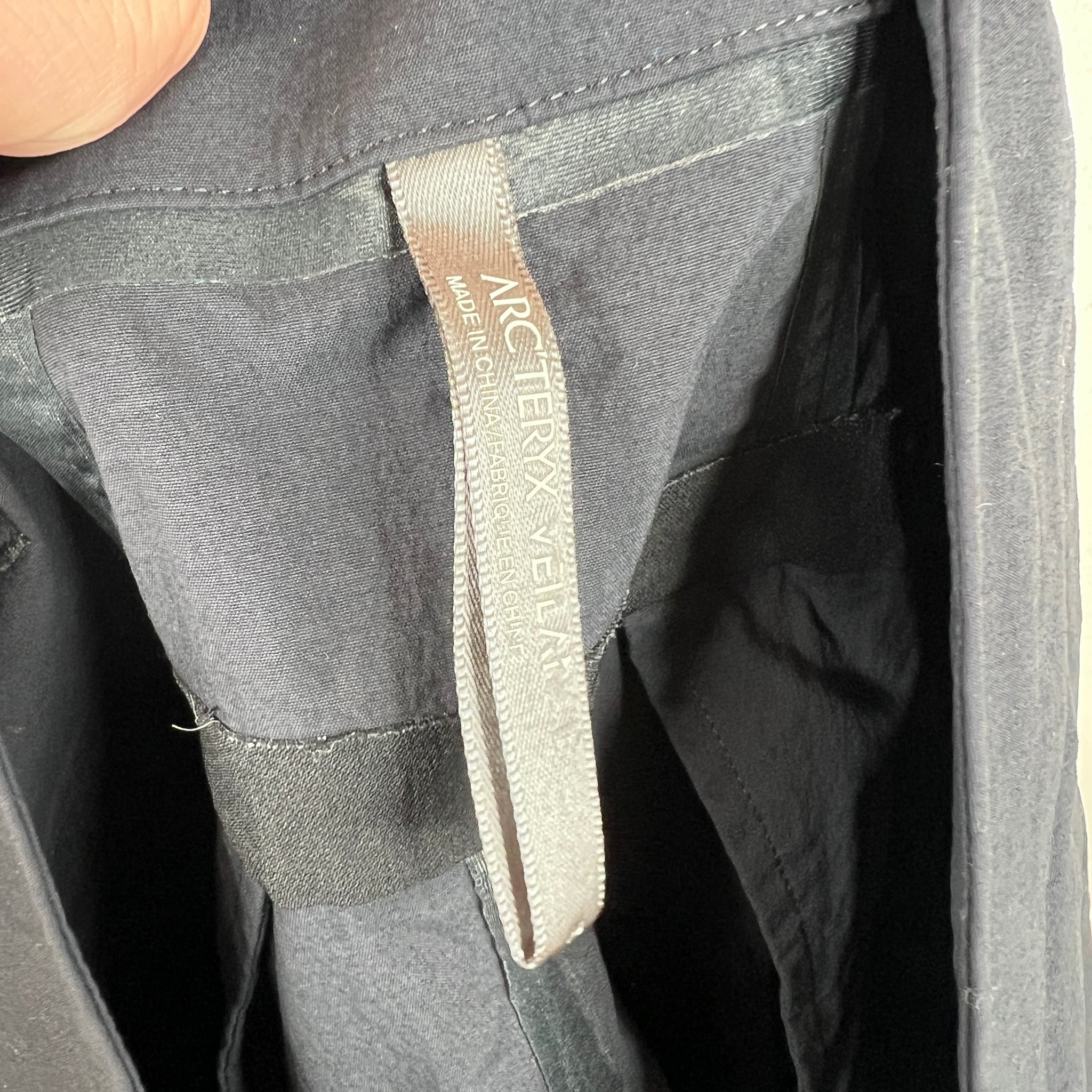 Arc'teryx Navy Nylon Trousers