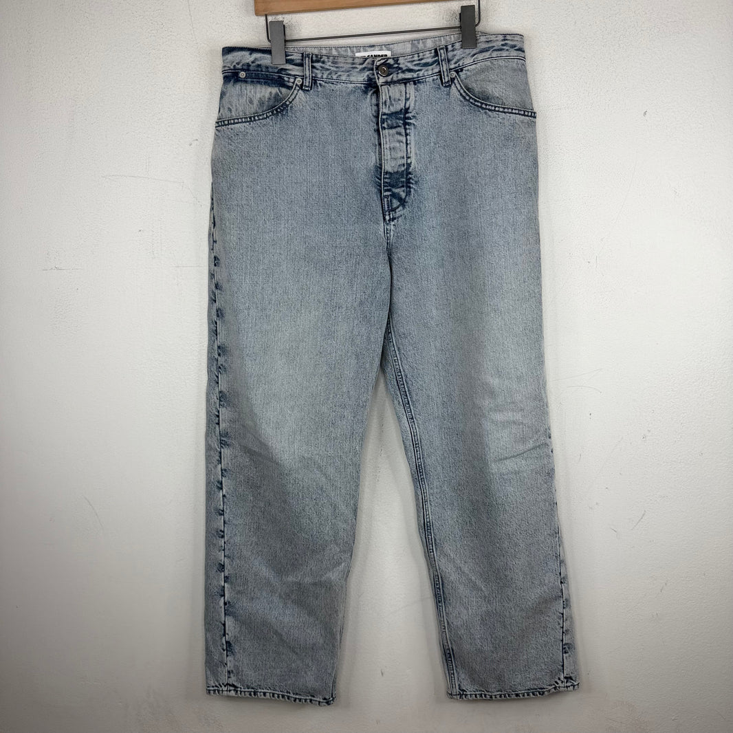 Jil Sander Baggy Light Wash Jeans