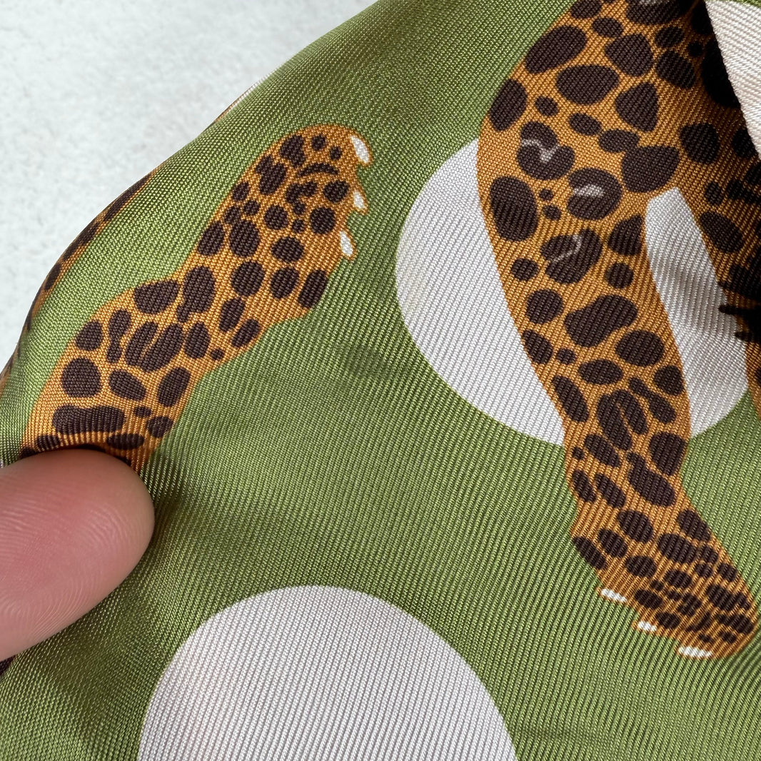 Amiri Sample Tiger S/S Silk Shirt