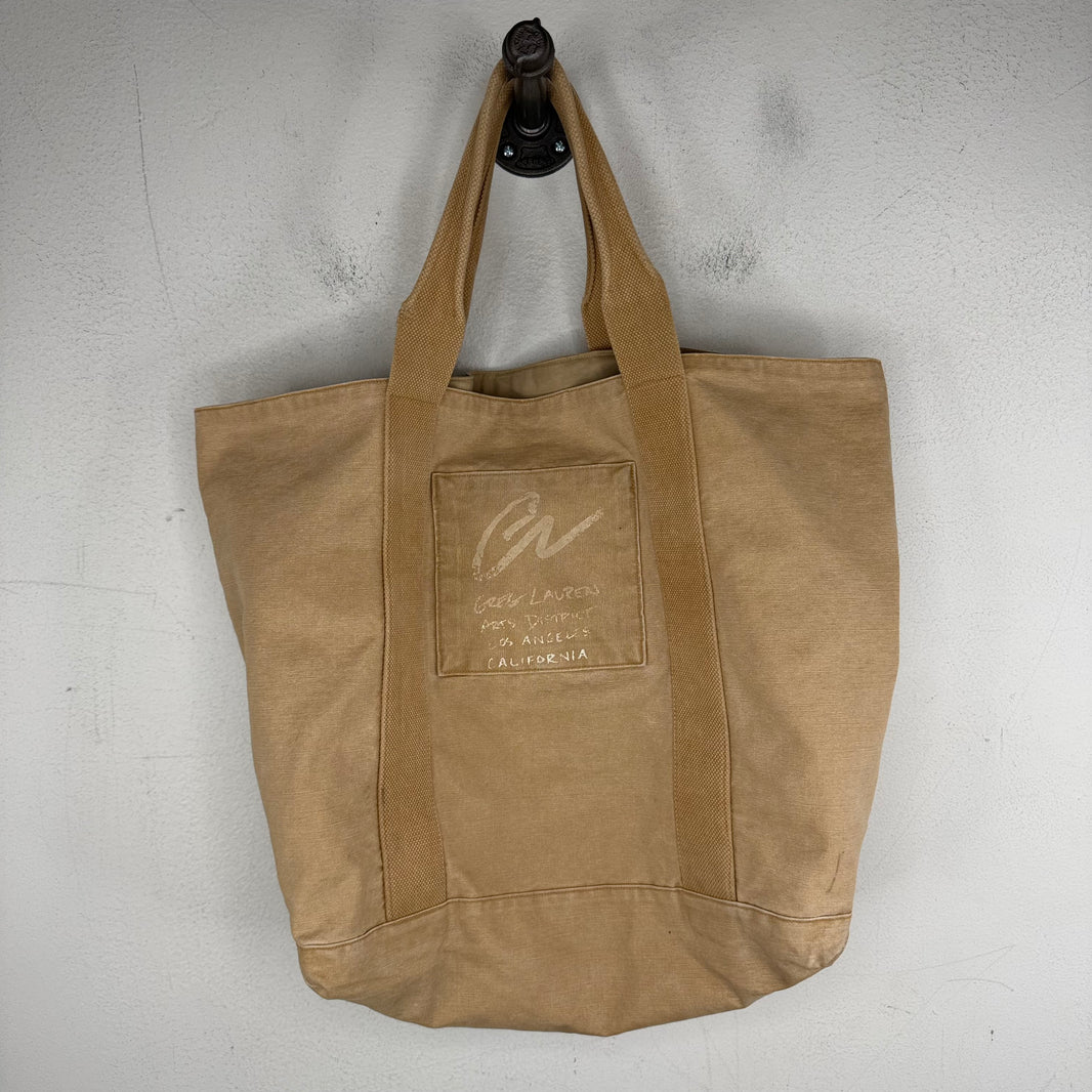Greg Lauren Tan Tote Bag