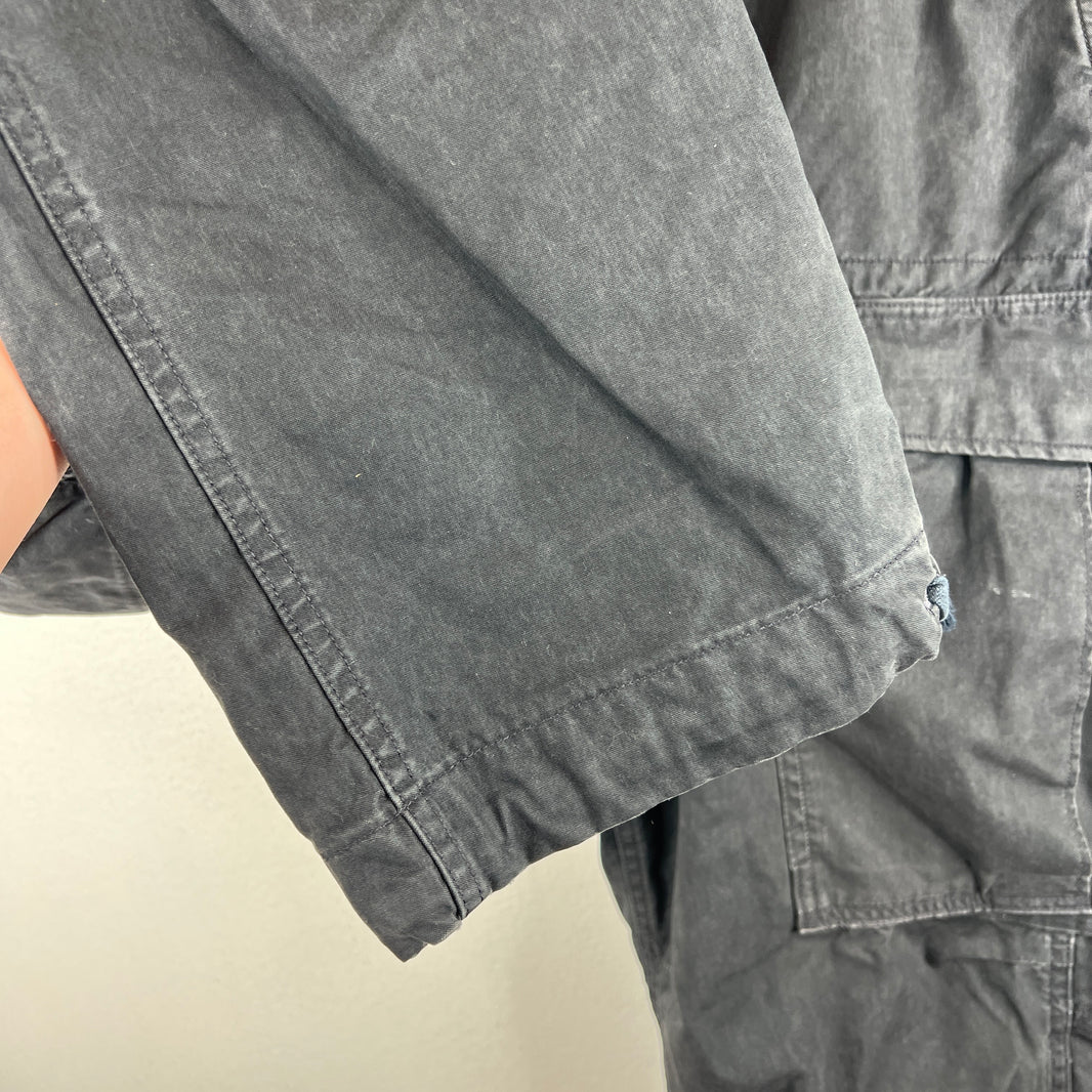 RRL Black Cargo Fatigue Pants