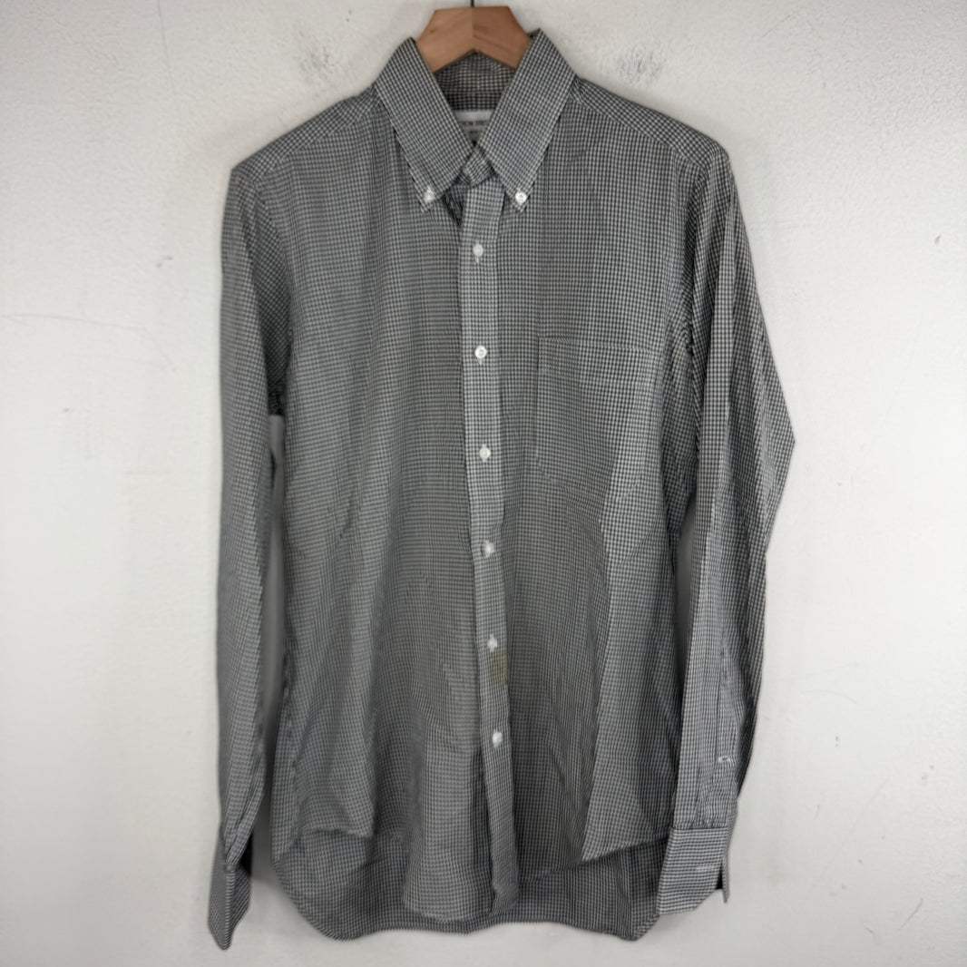 Thom Browne Gingham L/S Button Up Shirt