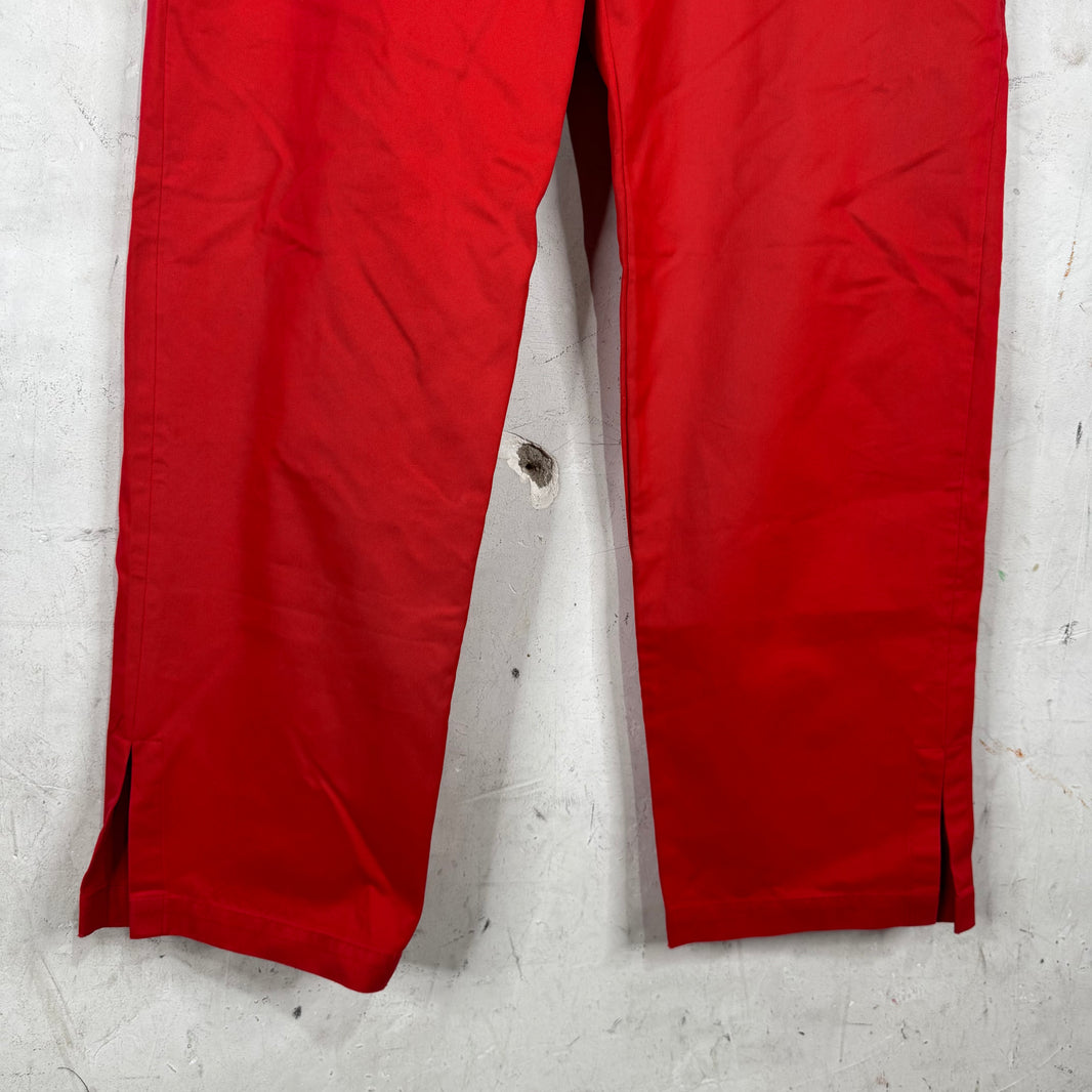 Louis Vuitton Red Uniformes Carpenter Pants