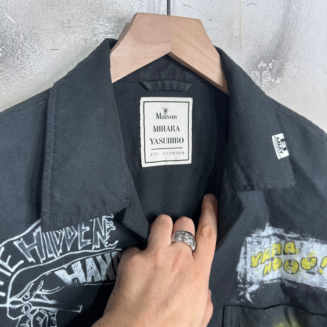 Maison Mihara Yasuhiro Printed Overshirt