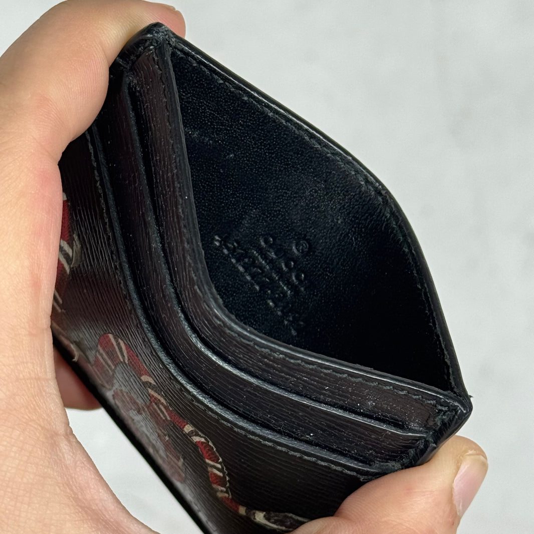 Gucci Snake Cardholder Wallet
