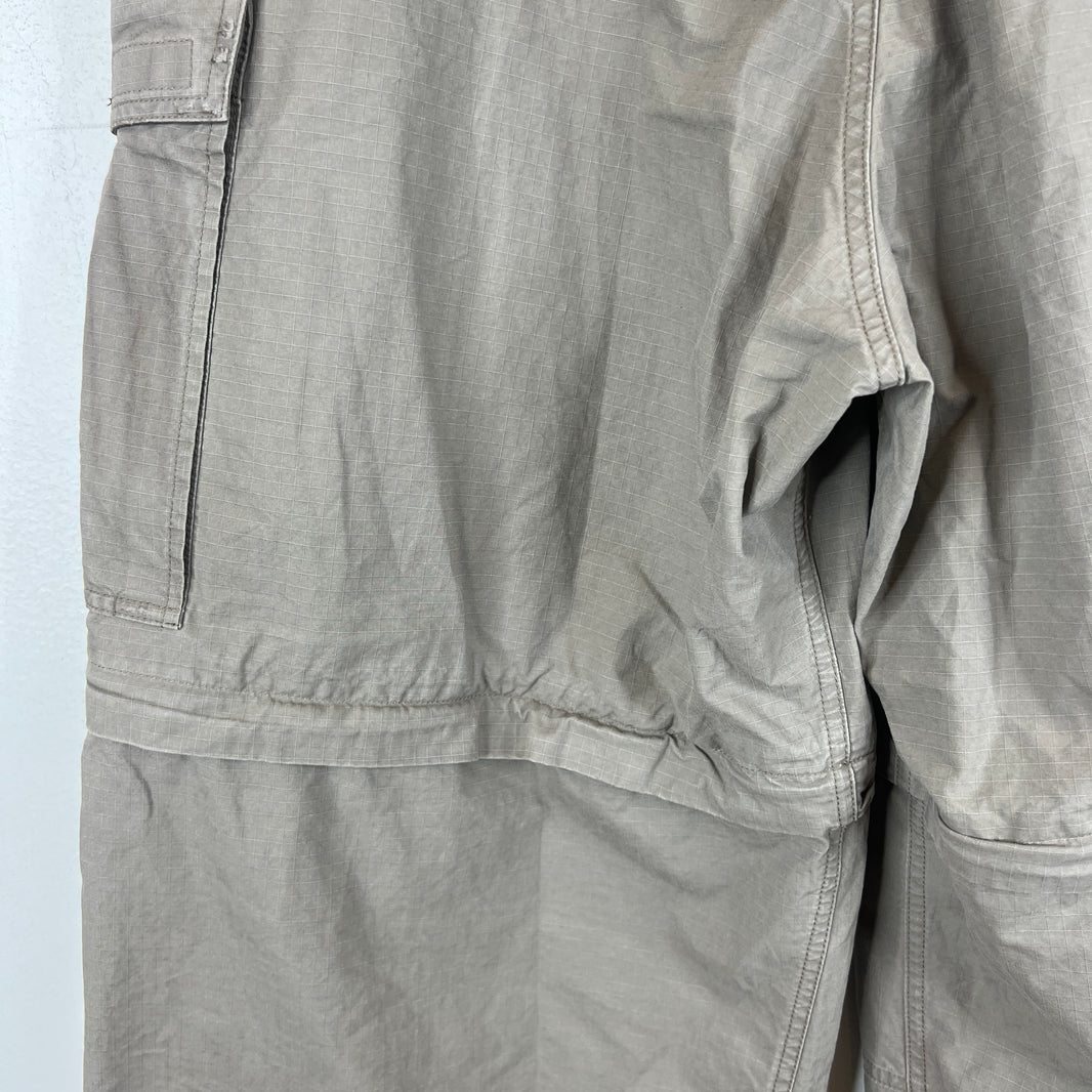 Balenciaga Brown Convertible Cargo Pants