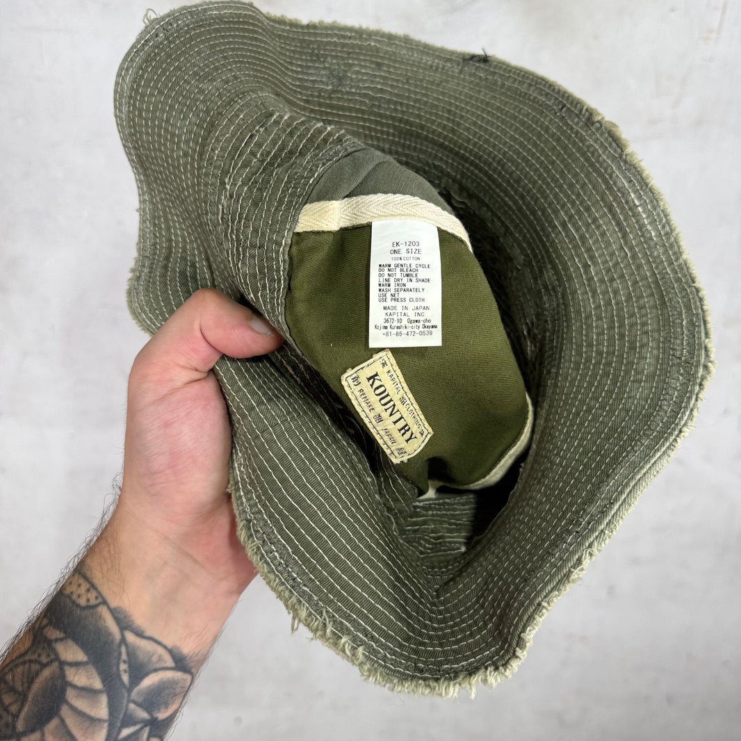 Kapital Green OId Man and the Sea Hat