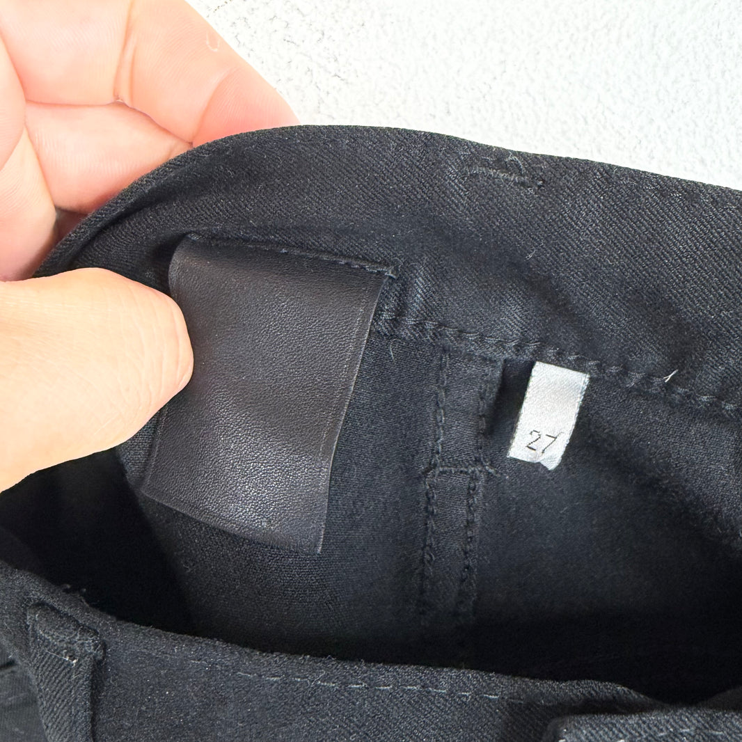 Dior Altered Black Skinny Jeans